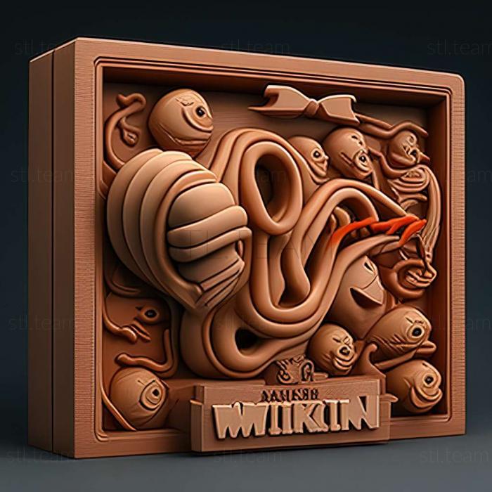 3D модель Гра Worms Ultimate Mayhem (STL)